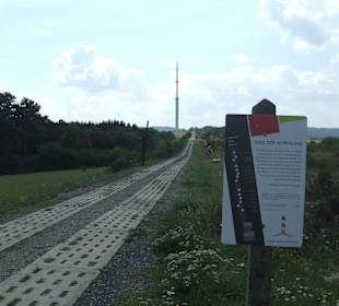 Point-Alpha-Weg am "Blauen Haus"