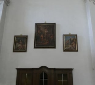 Die Klosterkirche / Wallfahrtskirche am Kreuzberg