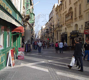In der Altstadt von Valetta!
