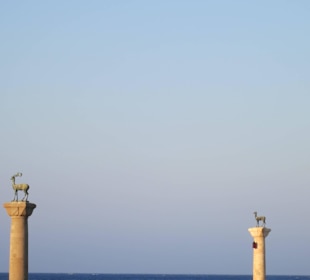 Mandraki-Hafen Rhodos