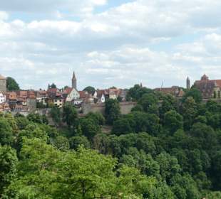 Blick vom Turm an der Fürbringer Scheune