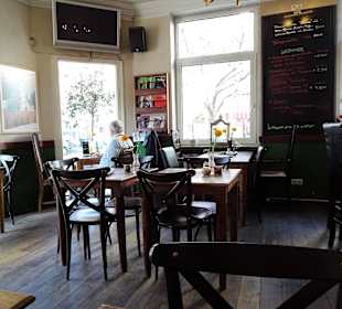 Blick in den Gastraum des Restaurant Lilie