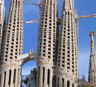 Particolare della Sagrada familia