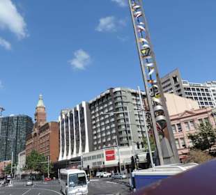 Mit dem Hop-on hop-off Bus in Sydney unterwegs