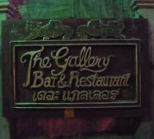 Leuchtreklame vom Restaurant