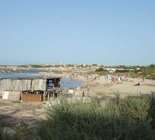 der Strand von Es Pujols