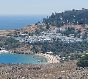 Wandern Lindos