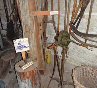 Rundgang durch die Museumsräume der Windmühle