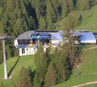 Mittelstation Umlaufseilbahn Plans-Frara