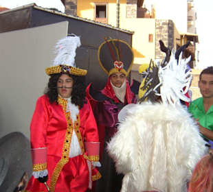 Aufstellung zum Kinderfaschingszug