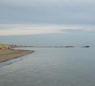 Il mare dalla spiaggia