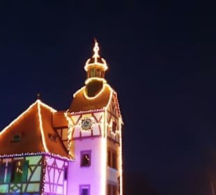 Schöner Anblick besonders am Abend