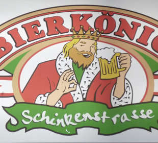 Bierkönig auf der Schinkenstraße