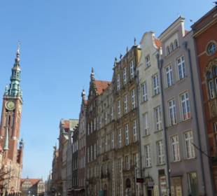 Eindrücke aus der Langgasse in Danzig