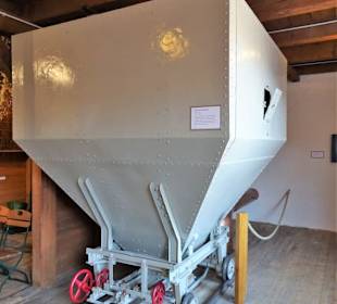 Malztransportwagen im Brauereimuseum