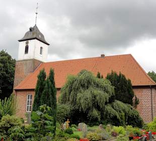 Außenansicht der Zionskirche Worpswede