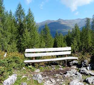Rastmöglichkeiten auf dem Weg 15 