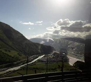 Blick auf Bozen von Unterritten