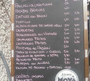 Nuestras tapas