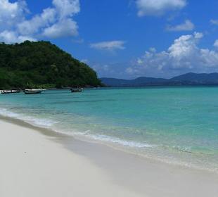 Spiaggia a Coral Island