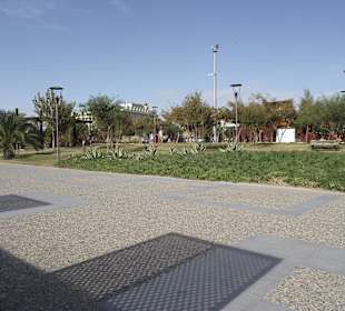 Promenade von der Strandbar