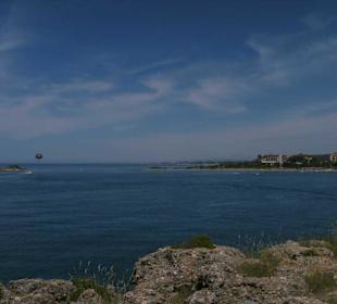 Ausblick von der Halbinseln