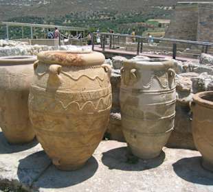 Bild aus der Ausgrabungsstätte Knossos