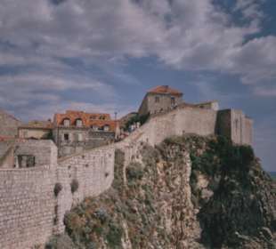 Ein wunderschöner Blick von der Mauer