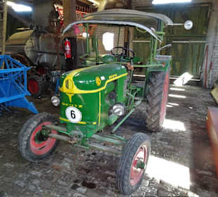 Rundgang durch die Gulfhofanlage des Museums