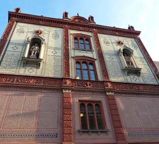 Schöne Gebäude in Rostock