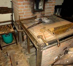 Werkstatt eines Walsroder Schmiedes