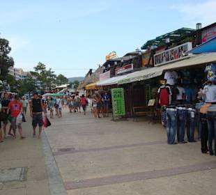 Einkaufen am Sonnenstrand
