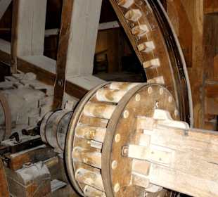 Zahnräder der Antriebswelle