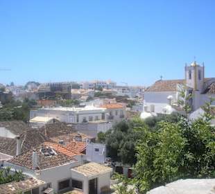 Blick vom Castro dos Mouros auf Tavira