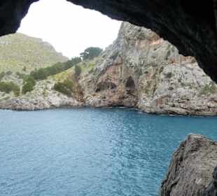 Fußgängertunnel mit Ausblick