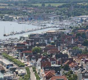 Die Travemünder Vorderreihe von der Peter Pan