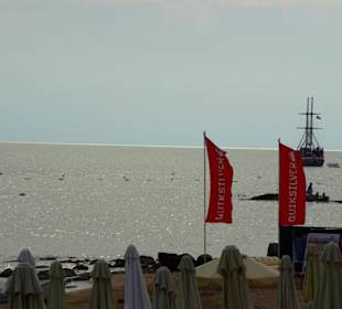 Vom Sunrise Richtung Kumköy-Evrenseki am Strand