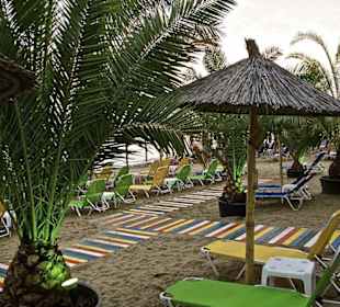 Teil des Strandabschnittes vor dem Road House