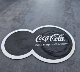 Kurioser Bierdeckel