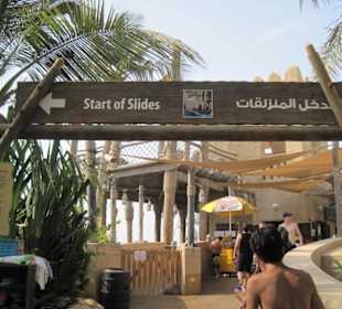 Start der Sliderrutsche