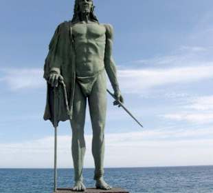 Guanchen Statuen. Acaimo