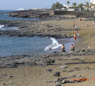 Playa Bastian Nebenstrand Costa Teguise