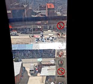 Ausblick Linea Plateada