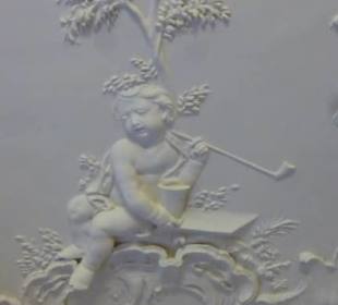 Stuckdecke im Neuen Schloss