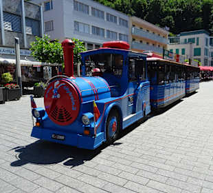 Mit der Citytrain durch Vaduz