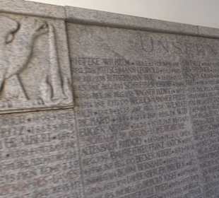 Gefallenendenkmal Namenstafel Ettlingen