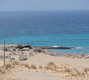 Sandstrand in Falassarna