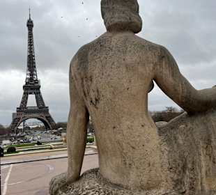 Bester Blick auf den Eiffelturm
