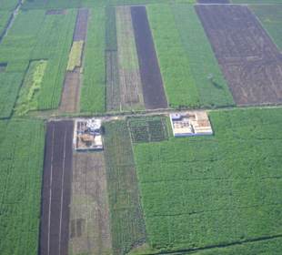 Felder statt Sehenswürdigkeiten...