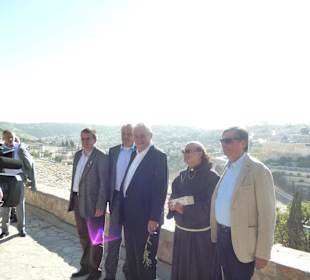 Wizyta Prezydenta Czech na Górze Oliwnej